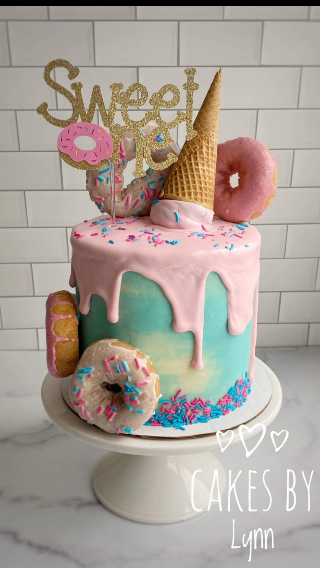 Sweet One Cake Topper – Make It Pop Shoppe